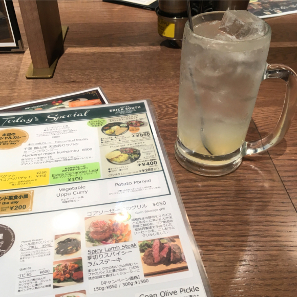 南インド風ステークフリットの夜。_b0065587_06455205.jpg