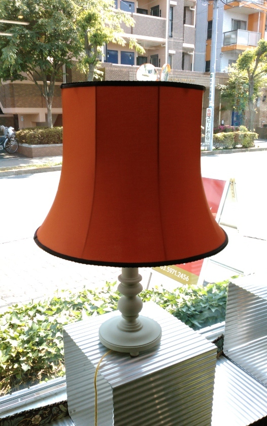 ベル型ランプシェードの張替_c0157866_21272558.jpg
