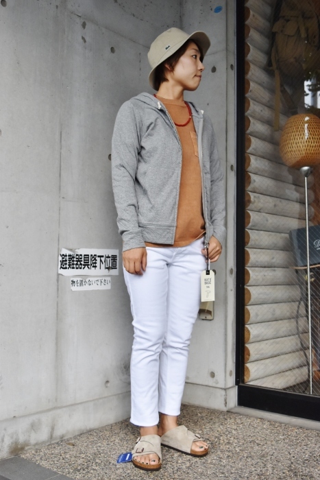 Kato ・・・ ガーゼCotton SWEAT ZIP PARKA!★!_d0152280_21083166.jpg