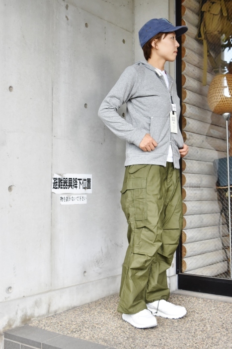 Kato ・・・ ガーゼCotton SWEAT ZIP PARKA!★!_d0152280_21170368.jpg