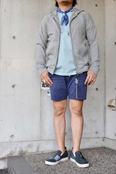 Kato ・・・ ガーゼCotton SWEAT ZIP PARKA!★!_d0152280_21191309.jpg