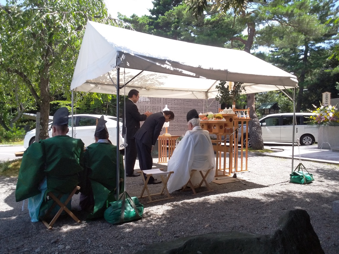 平成廿九年 八月四日　大東亞聖戰祭參列　於石川縣、石川護國神社_a0165993_2037458.jpg