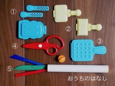 ダイソーの粘土道具がすごかった おうちのはなし