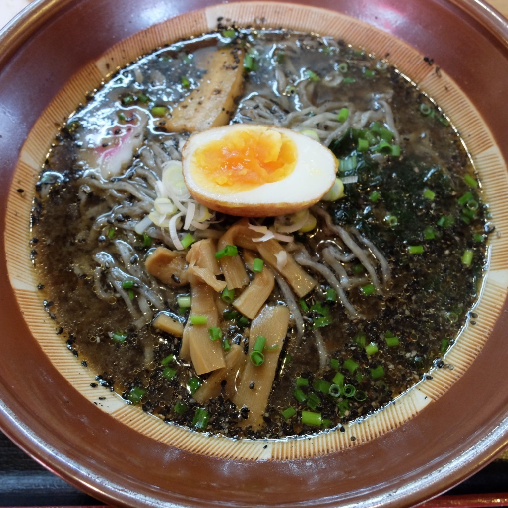 ごま入り麺　麺や宝龍_f0050534_15364742.jpg