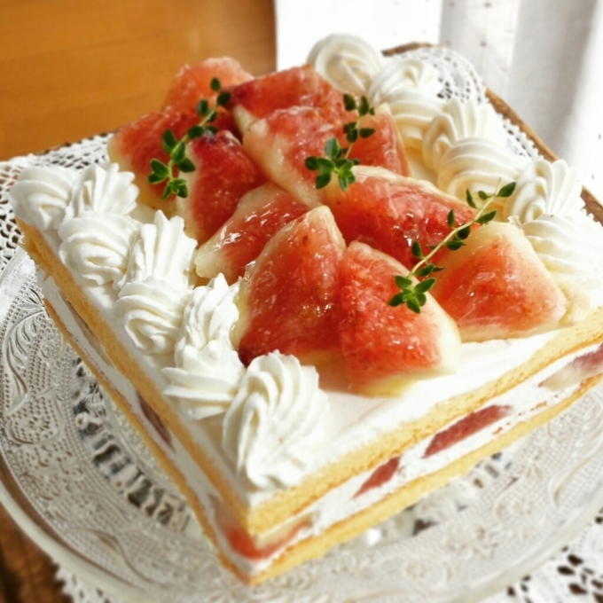 お酒もバターも使わないイチジクショートケーキ_d0138307_23243663.jpg