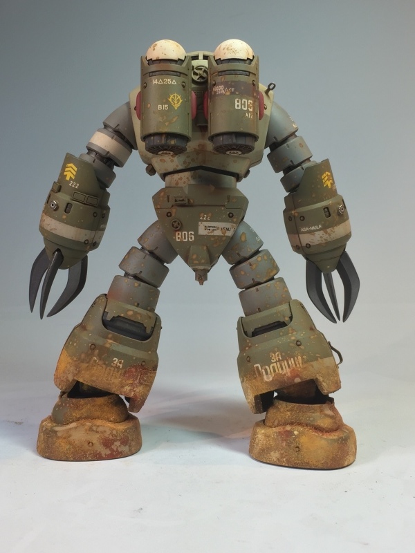 MG 1/100 残党軍 ズゴック リアル再現 戦場風 追加武装】 : K MG 1/100 残党軍 ズゴック リアル再現 戦場風 追加武装】 : K