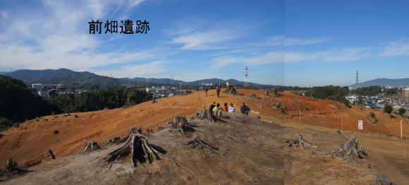 前畑遺跡は羅城の土塁?版築の様相を見る_a0237545_15292401.png