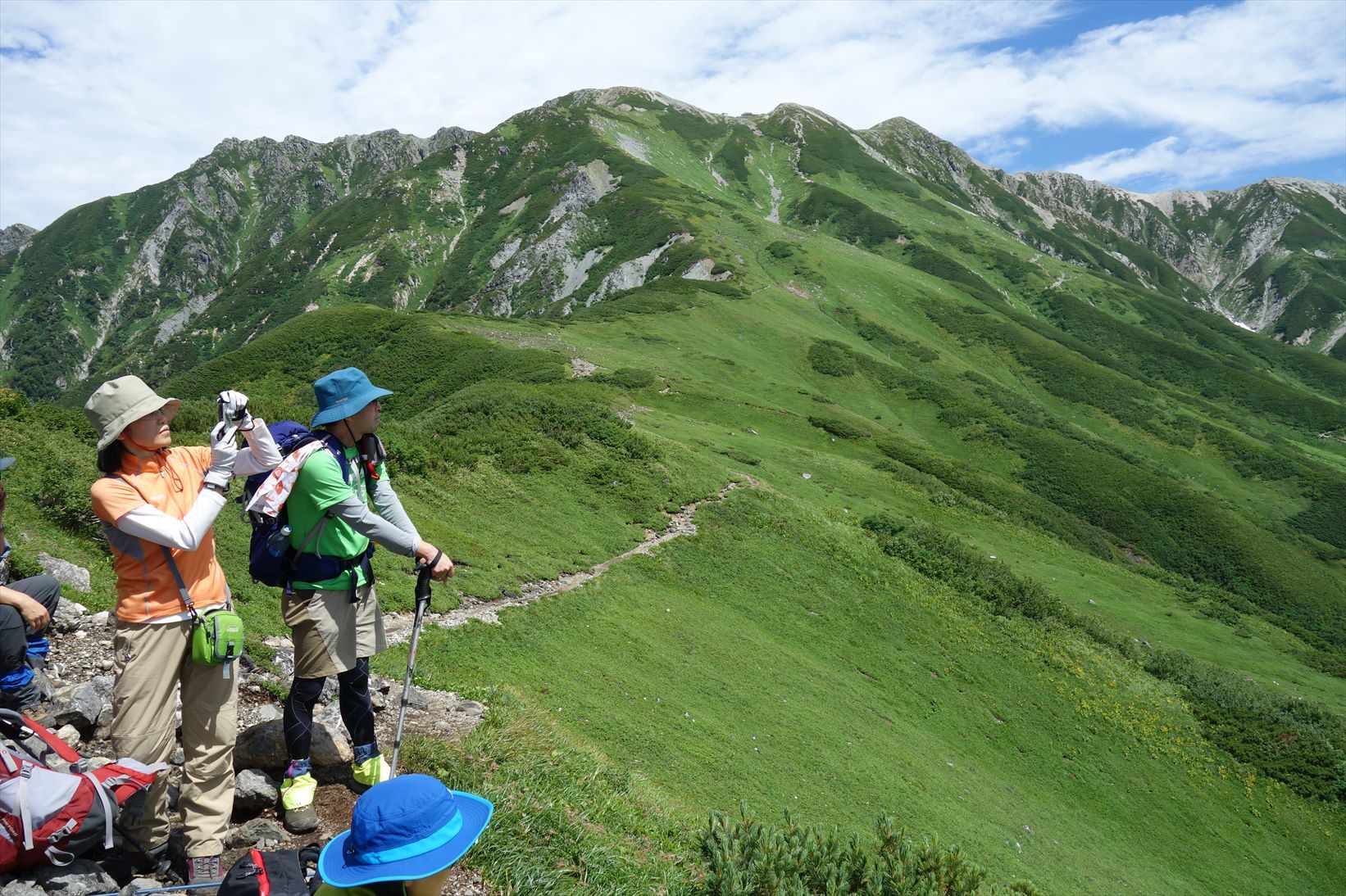 △　劔岳の展望と花の縦走路  大日三山　△_f0348933_21480646.jpg