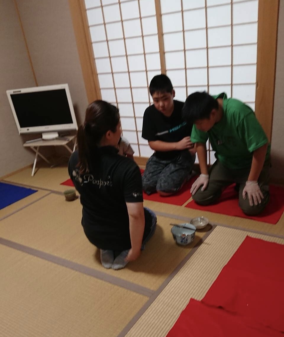 夏のお茶会・・・・・お作法です?_f0065444_173541.jpg