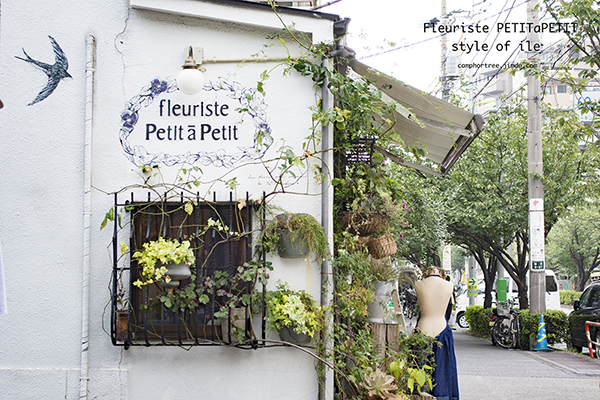 桜新町のお花屋さん「fleuristePETITaPETIT」で style of ile さんの展示会へお出かけ_a0123082_17092843.jpg