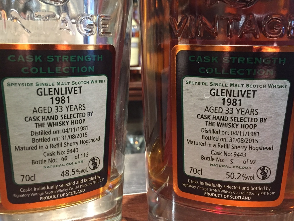 【malt whisky】Glenlivet  1981_c0014695_12200529.jpg