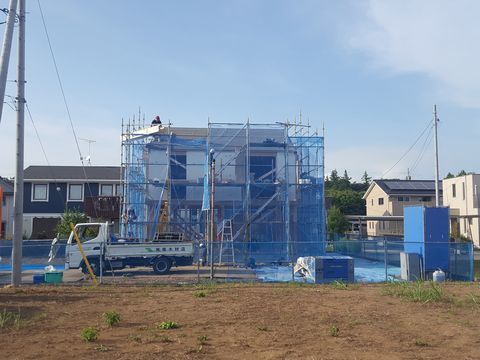 木造ドミノ住宅が上棟しました。_a0059217_10083878.jpg