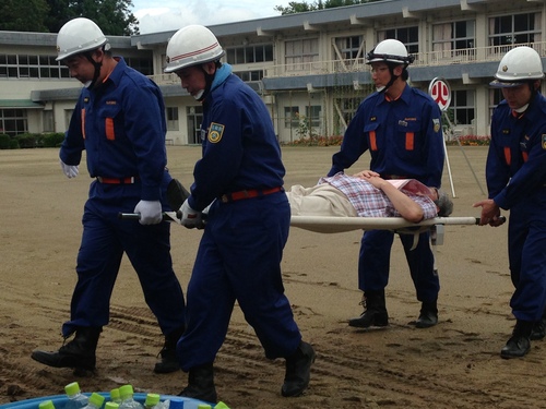 『日和田地区防災訓練』_f0259324_16303842.jpg