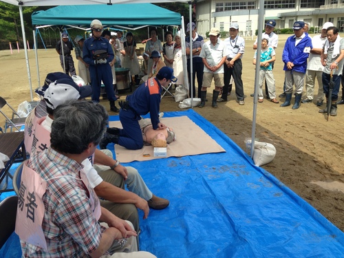 『日和田地区防災訓練』_f0259324_16311738.jpg