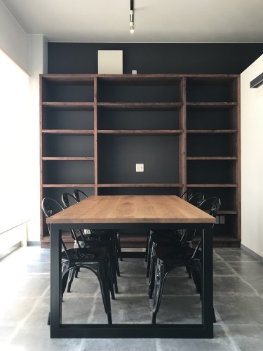 KM DINING TABLE & WALL SHELF_c0146581_16310645.jpg