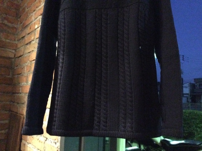 60's White-Stag cable stitch knit sweater : BUTTON UP clothing