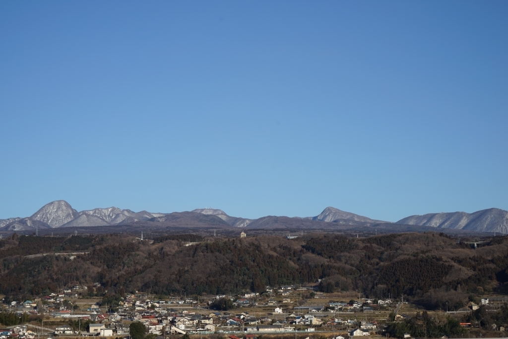 関東平野の展望台 赤城山 17 02 18 土 山 がまんなか
