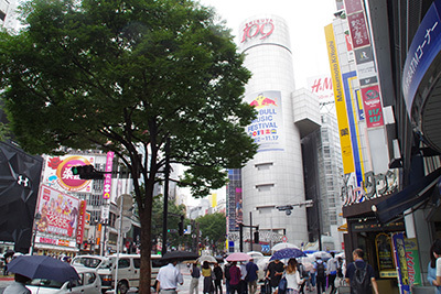 8月31日(木)の109前交差点_b0056983_11305163.jpg