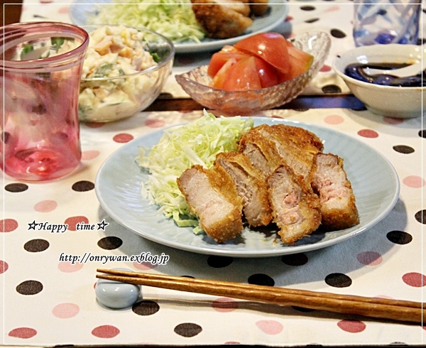 オムライス弁当と味噌カツでおうち呑み♪_f0348032_18220512.jpg