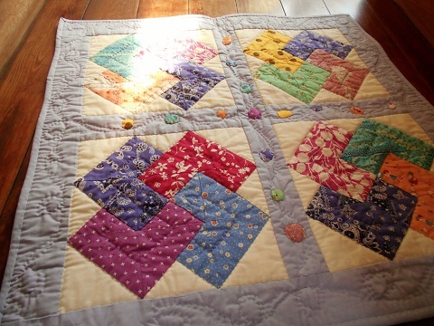 パッチワークキルト　カードトリック　タペストリー カードトリック パッチワーク キルトランチョンマット