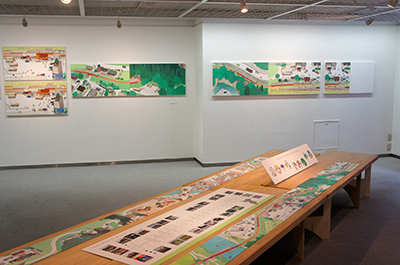 岡本雄司 絵本原画展 『れっしゃが とおります』開催中です!_f0171840_18164149.jpg