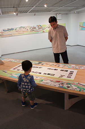 岡本雄司 絵本原画展 『れっしゃが とおります』開催中です!_f0171840_18470641.jpg