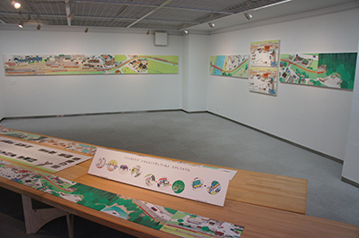 岡本雄司 絵本原画展 『れっしゃが とおります』開催中です!_f0171840_19190535.jpg