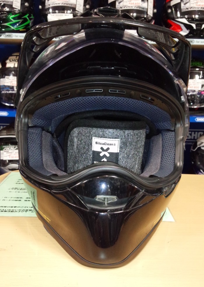暑さはまだまだ続きます。ヘルメットの汗対策に『山城 シリカクリン MOTO LINE ヘルメット用』_b0163075_11265824.jpg