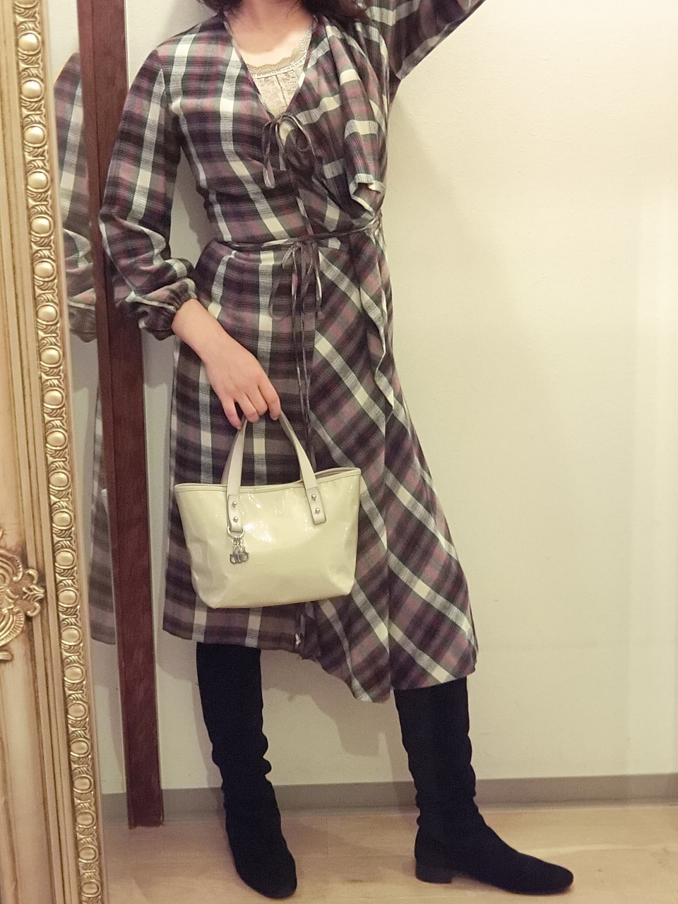 Vivienne Westwood チェックシャツワンピースコーデ : 下北沢 きれいめ 大人のセレクトショップ マルアールのブログ