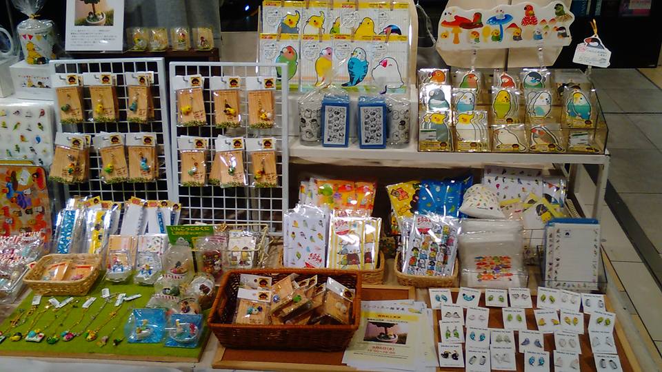 東急ハンズ梅田店『インコと鳥の雑貨展vol.6』拡大イベント始まりました_d0322493_12503673.jpg