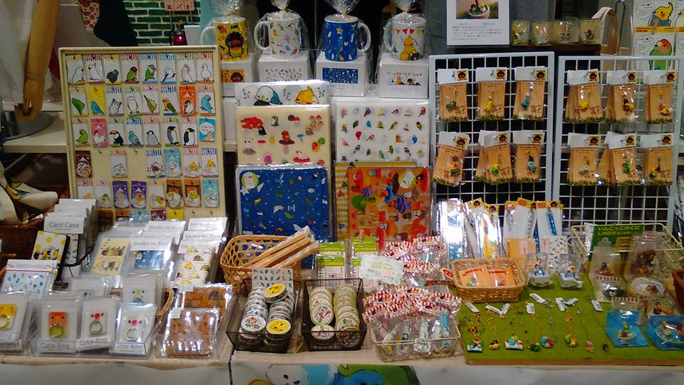 東急ハンズ梅田店『インコと鳥の雑貨展vol.6』拡大イベント始まりました_d0322493_12505919.jpg