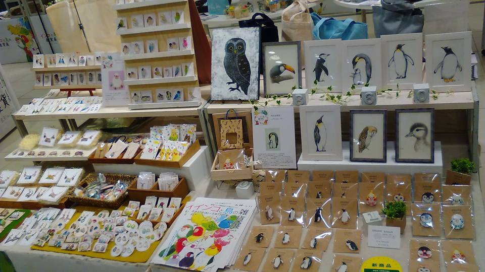 東急ハンズ梅田店『インコと鳥の雑貨展vol.6』拡大イベント始まりました_d0322493_12553118.jpg