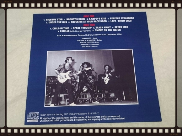 DEEP PURPLE / SYDNEY 1984 2ND NIGHT_b0042308_12384973.jpg