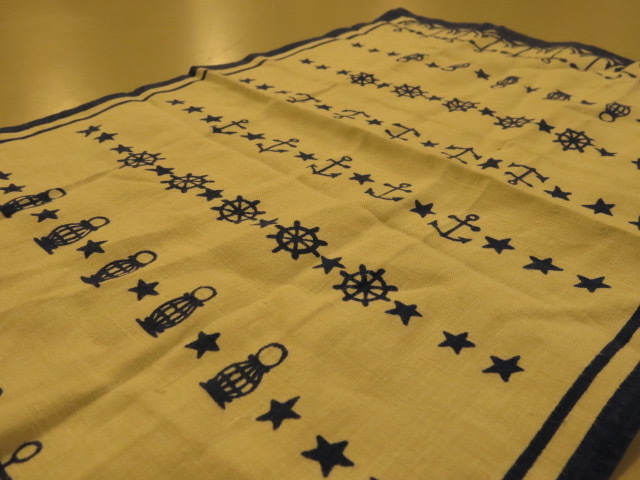 \"1940\'S DEAD STOCK USN TABLE CLOTH\"ってこんなこと。_c0140560_08594574.jpg