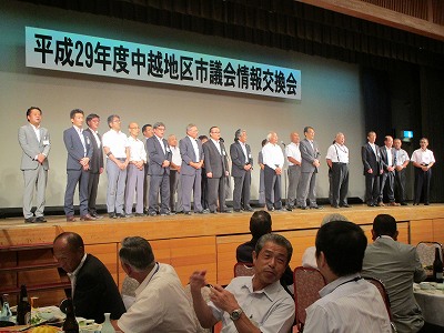 中越地区市議会研修会　　　　松原県議要望会_f0019487_18204533.jpg