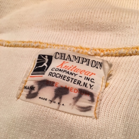 1940s \" CHAMPION -knit wear- COMPANY INC.ROCHESTER N.Y. \" vintage RAYON SWEAT -FULL ZIP- PARKA ._d0172088_21453285.jpg