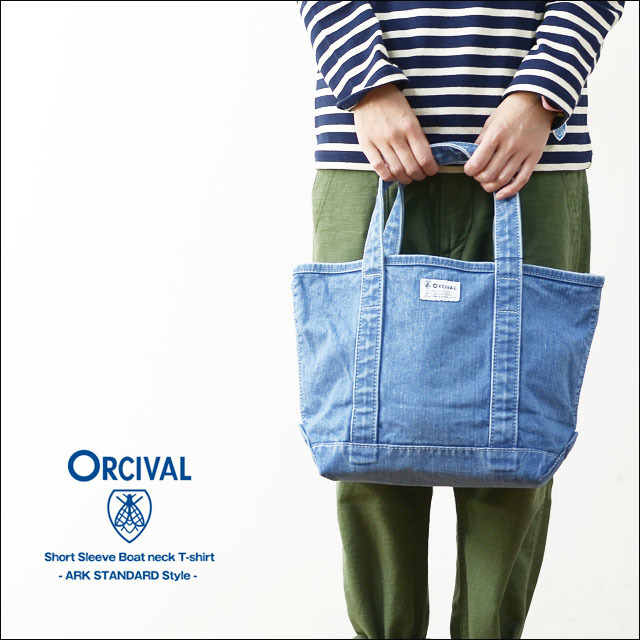 ORCIVAL[オーチバル・オーシバル] STONE WASH DENIM SMALL TOTE BAG [RC-7118HDN] デニムトートバッグ MEN\'S/LADY\'S_f0051306_17540377.jpg