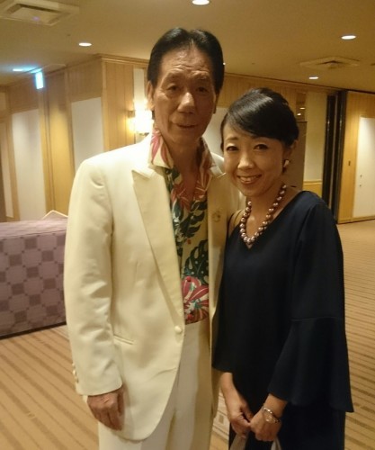 27日 三浦京子&ハニーシックス サマーディナーショーにて♪_f0165126_13323788.jpg