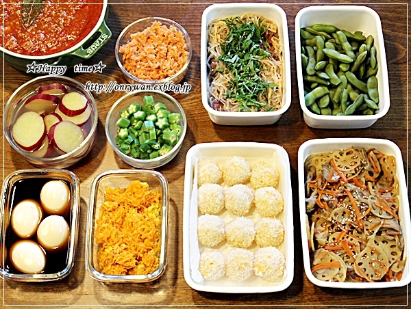 磯辺ロールカツ弁当と今週の作りおき♪_f0348032_17531948.jpg