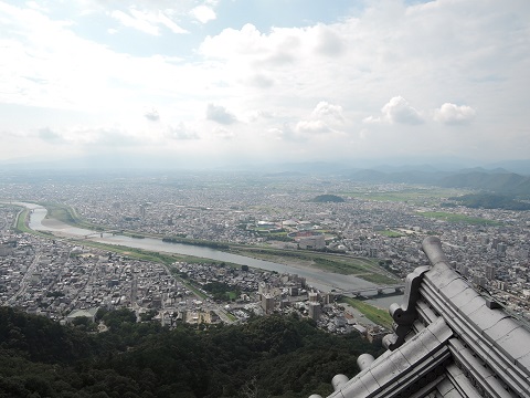 岐阜城からの眺め （Castello di Gifu）_d0006400_1191855.jpg