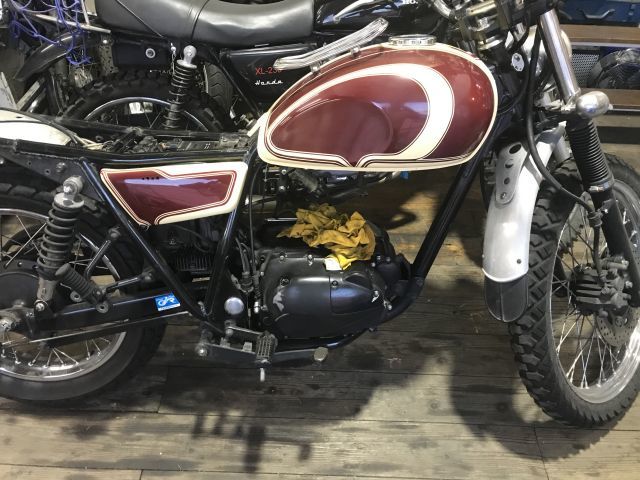 キクチさん250TRピストンアウトです・・・。_a0164918_19444296.jpg