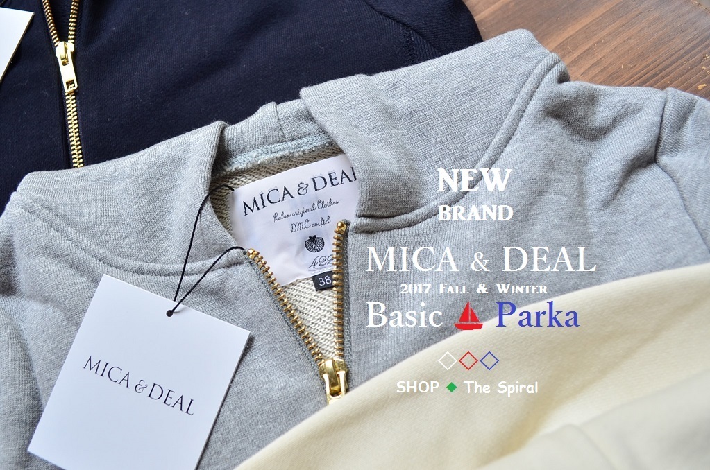 ”New Brand～MICA & DEAL～Basic Parka..9/4mon\"_d0153941_16170079.jpg