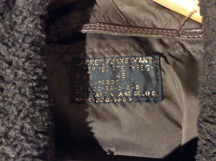 60's U.S.N. type G-1 jacket : BUTTON UP clothing