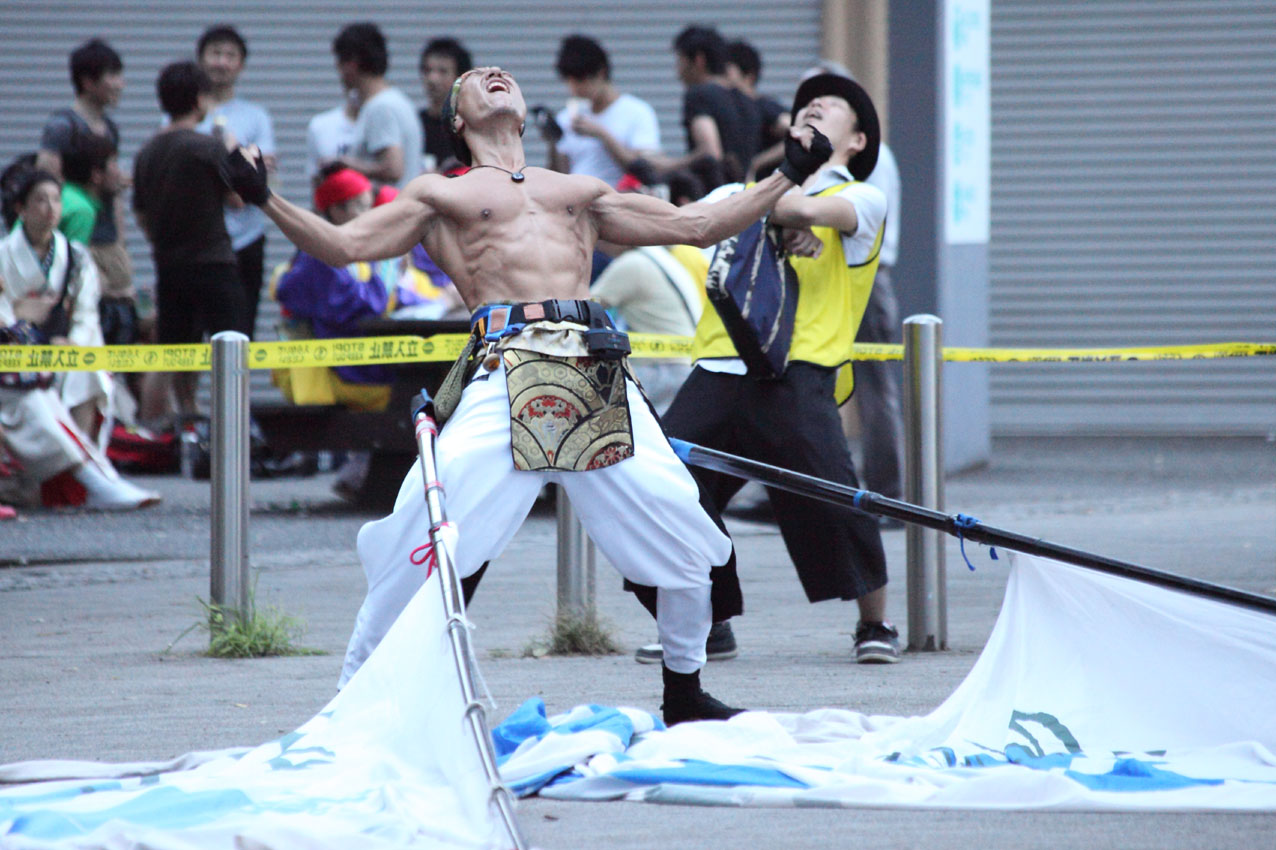 原宿表参道元氣祭スーパーよさこい2017【８】_c0299360_20573630.jpg