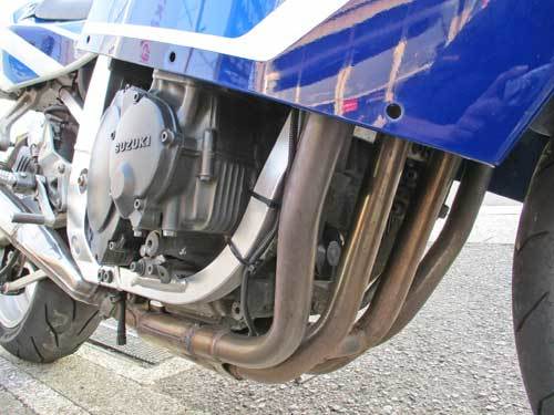 M本サン号 GSX-R1100（GV73A/M型）の車検取得とマフラー交換