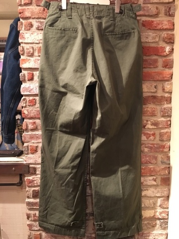 1940-50s \" U.S ARMY \" 100% COTTON - OLIVE DRAB -  M 1945 FIELD TROUSERS ._d0172088_19583711.jpg