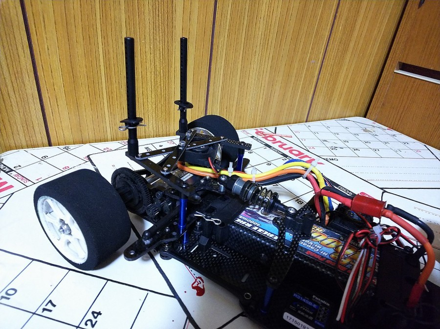 M500GT リアボディマウント位置変更 : 動力模型などのブログ