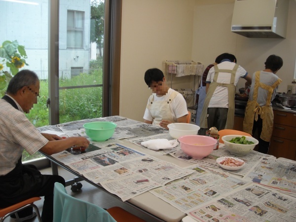 調理実習・農作業 9月_a0115956_14243571.jpg