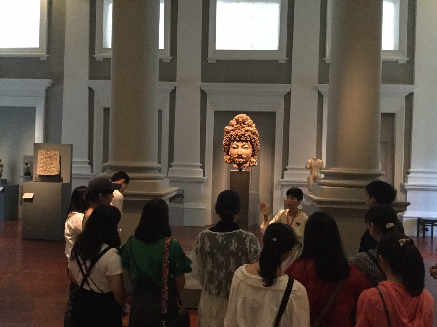 成蹊高等学校2年生の皆さん、アジア文明博物館（ACM）へようこそ！_f0326087_19562553.jpg
