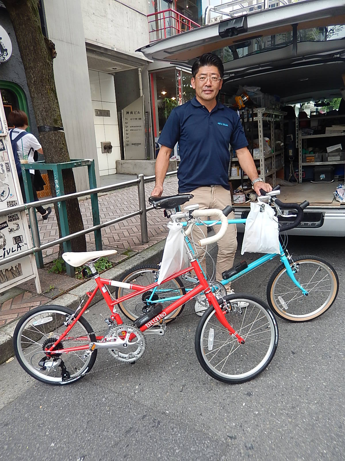 9月6日　渋谷　原宿　の自転車屋　FLAME bike前です_e0188759_11203607.jpg